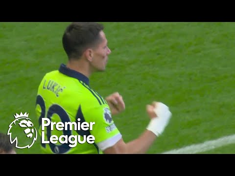 Sasa Lukic heads Fulham level with Newcastle | Premier League | NBC Sports