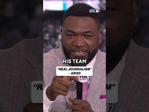 Big Papi with a completely un-biased game prediction 🤣 #worldseries #dodgers #bluejays