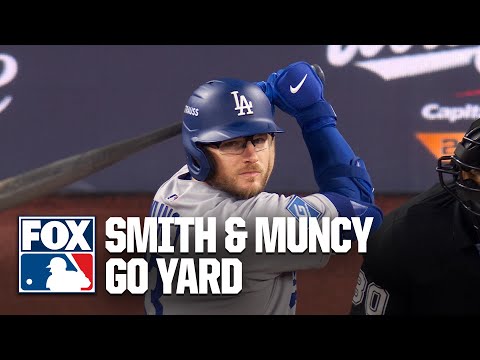 Will Smith & Max Muncy hit CLUTCH homers to give Dodgers 3-1 lead in World Series Game 2 ๐ฅ