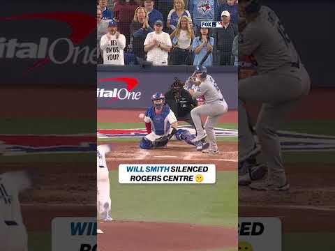 Rogers Center went silent 🤫 #MLB #Dodgers #bluejays