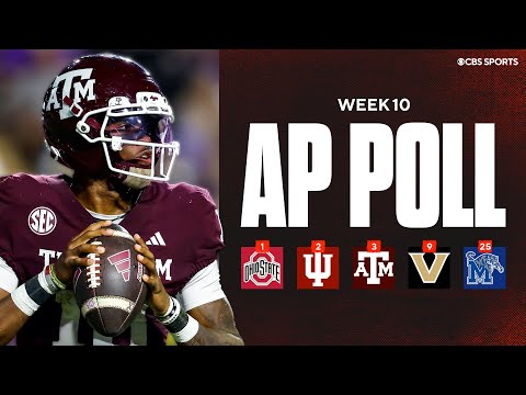 AP Top 25 Poll Released 🚨: Could Texas A&M be the best team in the country? LSU drops OUT