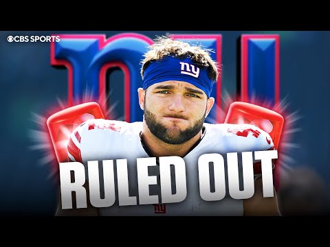 Giants star RB Cam Skattebo ruled OUT after suffering ankle injury vs Eagles