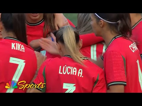 Jessica Silva ties game against United States at 1-1, scores pretty header for Portugal | NBC Sports