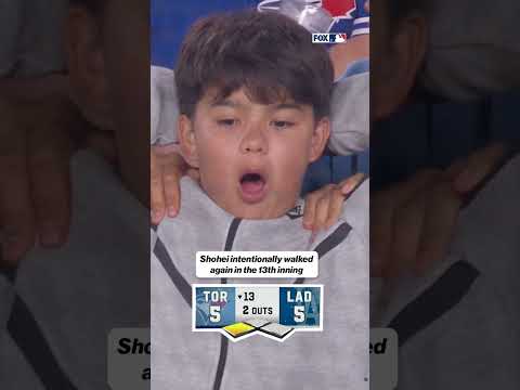 This kid CALLED they were going to walk Ohtani 😂 #shoheiohtani #mlb #baseball #worldseries #dodgers