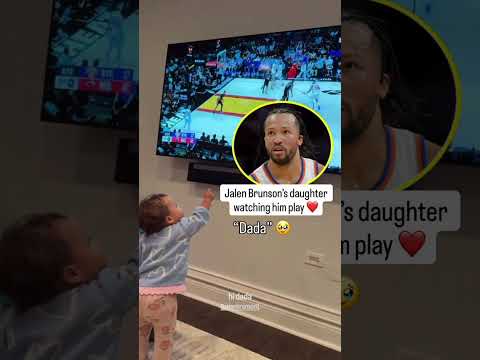 Jalen Brunson’s biggest fan ❤️ (via @alibrunson11/IG)