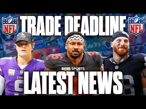 2025 NFL Trade Deadline News: Will the Vikings acquire a QB? | Will any star players be traded? 🤔