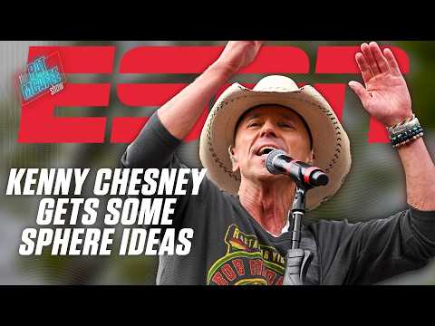 Pat gives Kenny Chesney some IDEAS for his next run at Sphere in Las Vegas 🔥 | The Pat McAfee Show