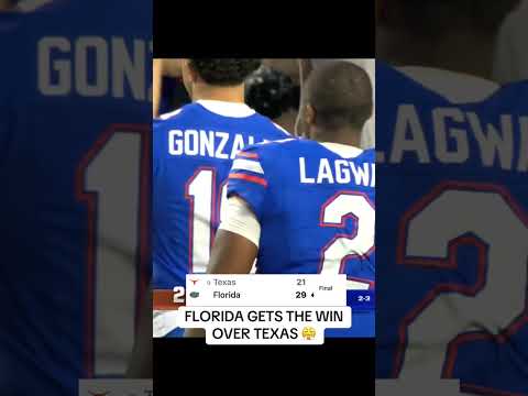 Florida takes down No. 9 Texas