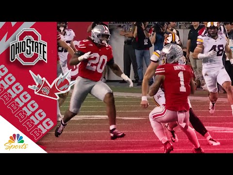 Ohio State’s trick play punt return sets up Bo Jackson touchdown | Big Ten on NBC