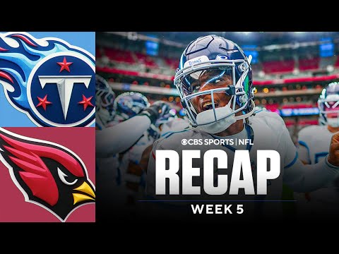 Cam Ward Earns First NFL Win After Titans Complete Wild Comeback vs Cardinals | Game Recap