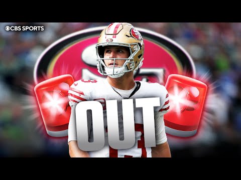 Brock Purdy has been ruled OUT for the 49ers on Thursday Night Football vs Rams
