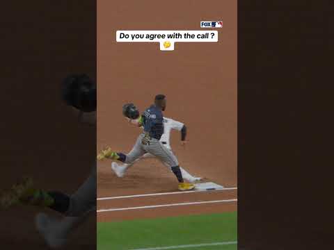 Do you think he was out or safe? ๐โพ๏ธ #ALDS