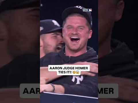 AARON JUDGE WITH THE SEASON ON THE LINE! 🔥😱