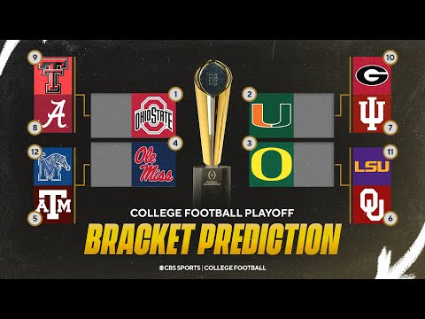 College Football Playoff Bracket If Season Ended Today | 3 Big Ten, 6