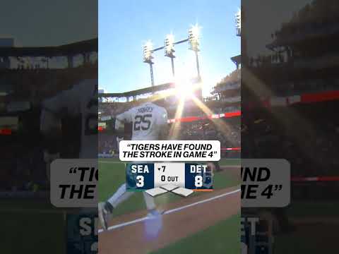 Tigers hit 3 home runs in the 6th inning 🤯 #Tigers #MLB #homerun