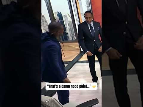 RC had to put Stephen A. in his place 👀