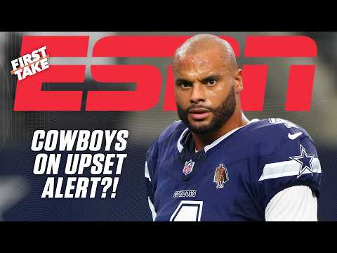 Cowboys on UPSET ALERT?! 👀 Stephen A. isn’t counting Dallas out in Week 6 | First Take
