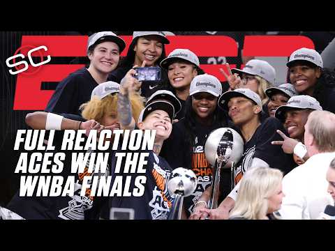 FULL REACTION: Aces SWEEP Mercury to win 3rd WNBA Championship in 4 seasons | SportsCenter