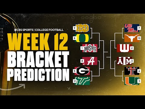 AI Projects the CFP Champion entering Week 12 | Ohio State goes back-to-back? ๐