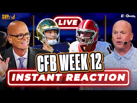 CFB Week 12 INSTANT REACTIONS! SVP and Stanford Steve recap Texas-Georgia, Oklahoma-Alabama and more