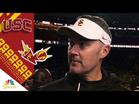 Lincoln Riley: USC defense ‘gave us a chance to win’ vs. Nebraska | Big Ten on NBC
