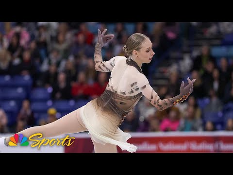 Bradie Tennell claims fourth place at Skate Canada after free skate routine | NBC Sports
