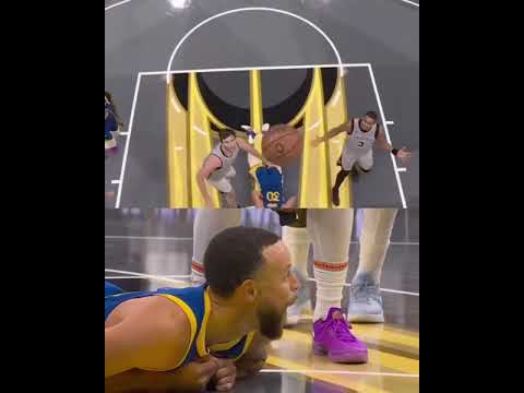 Steph Curry’s reaction 🤣