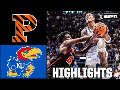 Princeton Tigers vs. Kansas Jayhawks | Full Game Highlights | ESPN College Basketball