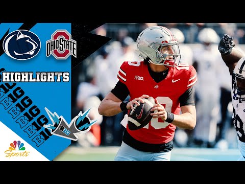 Penn State vs. Ohio State | COLLEGE FOOTBALL HIGHLIGHTS | 11/1/2025 | NBC Sports