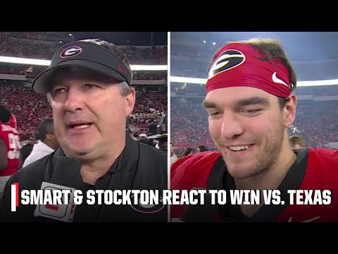 Kirby Smart & Gunner Stockton react to Georgia’s statement win over Texas | ESPN College Football