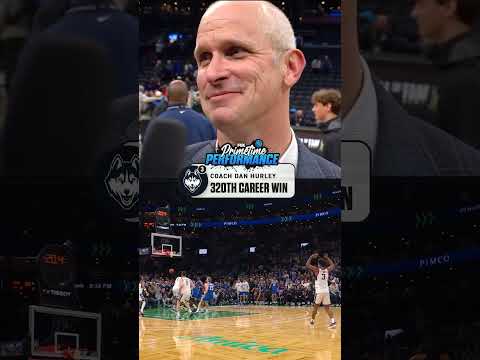 Dan Hurley put on a Primetime Performance in UConn’s win over BYU ⭐️ #basketball #uconn #huskies