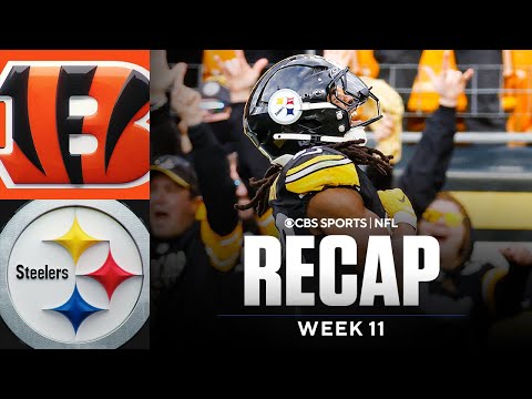 Steelers pull away in second half to defeat Bengals as Aaron Rodgers exits game with hand injury