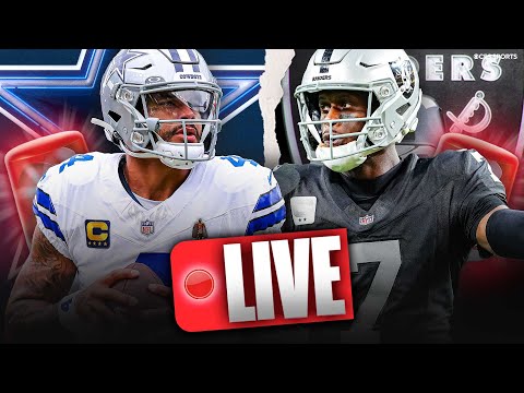 Monday Night Football LIVE Pregame: Cowboys vs Raiders Picks, Predictions and Best Bets