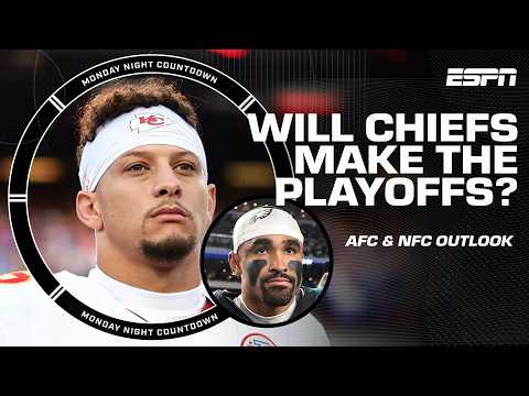 Are the Chiefs a PLAYOFF TEAM⁉️ ‘THEY’RE AN AVERAGE FOOTBALL TEAM’ – RC | Monday Night Countdown