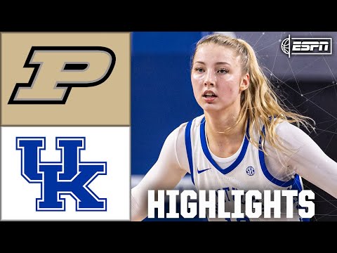 Purdue Boilermakers vs. Kentucky Wildcats | Full Game Highlights | ESPN College Basketball