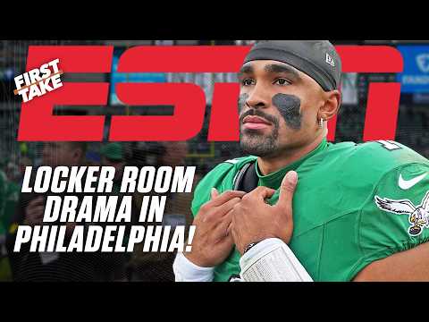 Is it time to be CONCERNED about the Eagles? 😬 + Issues in Philadelphia’s locker room | First Take