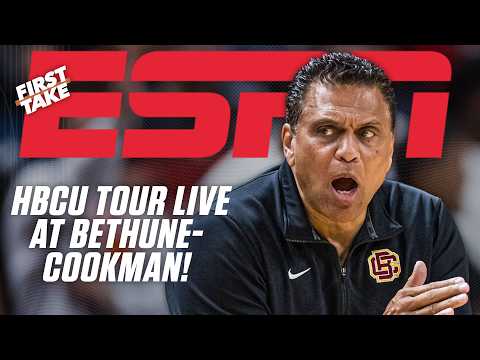 First Take LIVE from Bethune-Cookman ๐ฅ Reggie Theus, The Pivot guys, throwbacks & MORE ๐ฅ