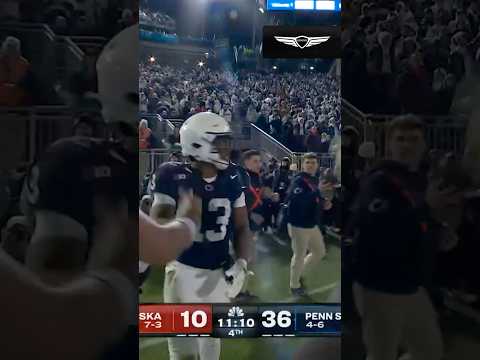What a senior night for Kaytron Allen ๐