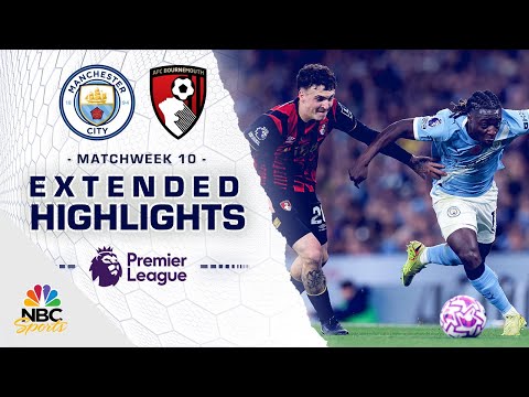 Manchester City v. Bournemouth | PREMIER LEAGUE HIGHLIGHTS | 11/2/2025 | NBC Sports