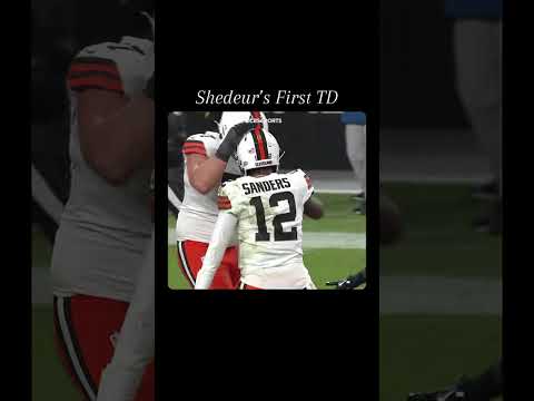 What a moment for the rookie #nfl #shedeursanders