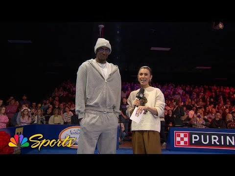 76ers’ Tyrese Maxey takes on the Incredible Dog Challenge agility show | NBC Sports