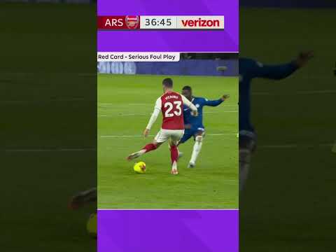 Moises Caicedo sees red! 🟥