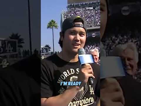 Shohei Ohtani wants a three-peat 👀 #mlb