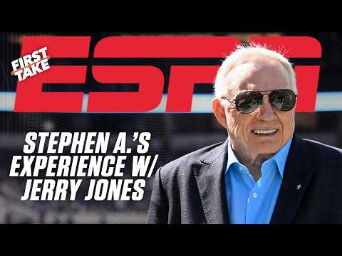 Stephen A. says Jerry Jones ‘WASN’T SAYING MUCH’ during Monday Night Football | First Take