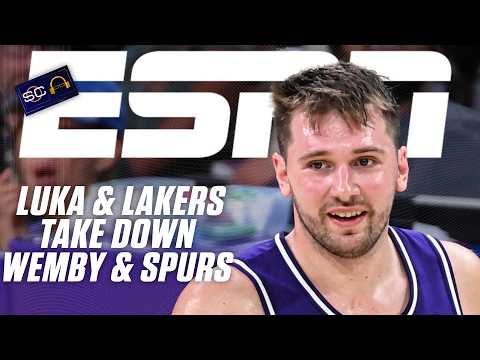 NBA RECAP 🍿 Luka drops 35 as Lakers narrowly escape Spurs & Jokic drops triple-double | SC with SVP