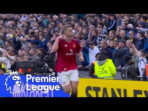Man United’s Matthijs de Ligt snatches 96TH-MINUTE EQUALIZER v. Spurs | Premier League | NBC Sports