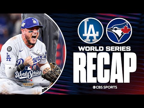 Dodgers SURVIVE Blue Jays’ comeback after STUNNING double play, force Game 7 | World Series Recap