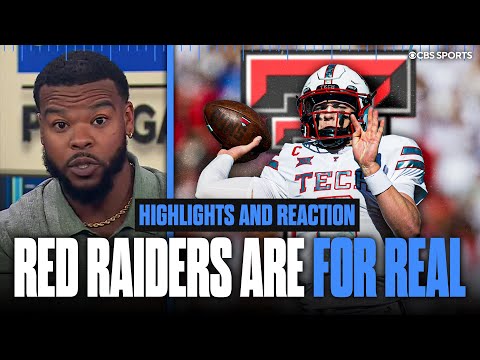 No. 8 Texas Tech takes down No. 7 BYU, can the Cougars still make the CFP? | Highlights & Reaction