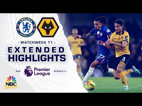 Chelsea v. Wolves | PREMIER LEAGUE HIGHLIGHTS | 11/8/2025 | NBC Sports ...