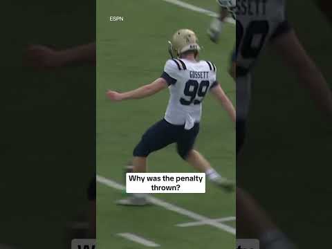 North Texas called for a fair catch on an onside kick #shorts